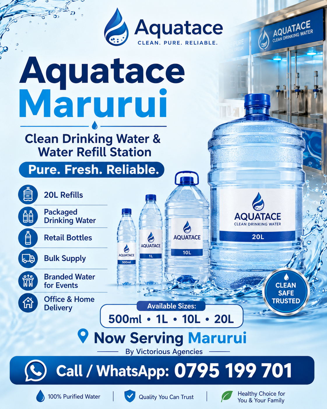 Aquatace Marurui Poster